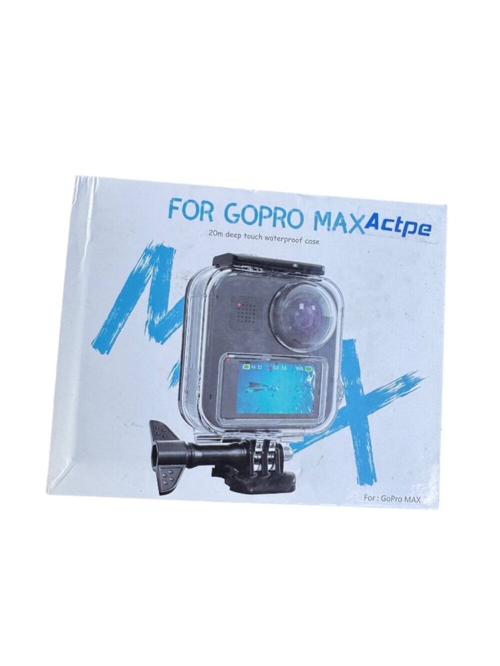 MAXActpe Waterproof Case for GoPro MAX 20M Under Water Protective Housing Mount